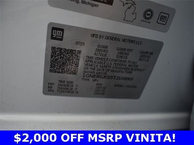 2026 Chevrolet Traverse LT