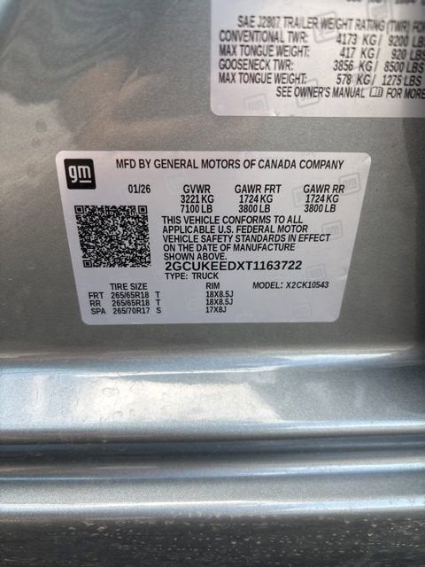 2026 Chevrolet Silverado 1500 RST