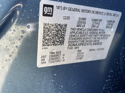 2026 Chevrolet Equinox LT