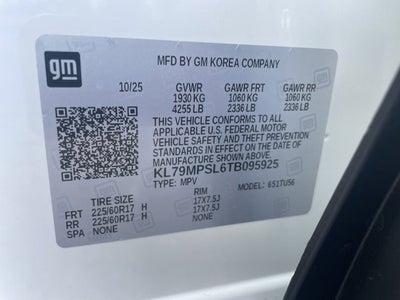 2026 Chevrolet Trailblazer LT